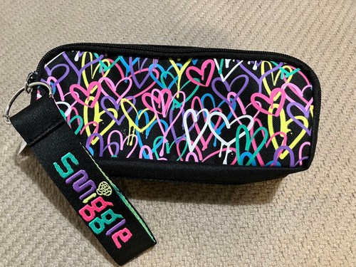 Smiggle heart pattern pouch