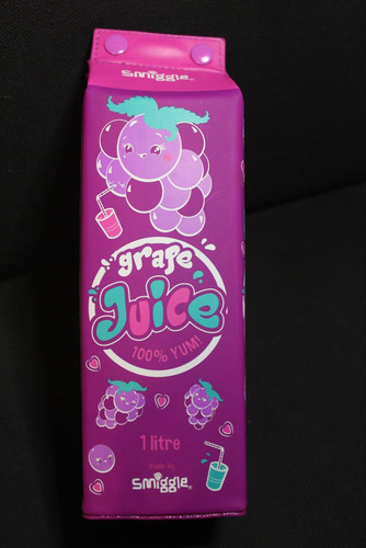 Smiggle grape juice carton - grape,