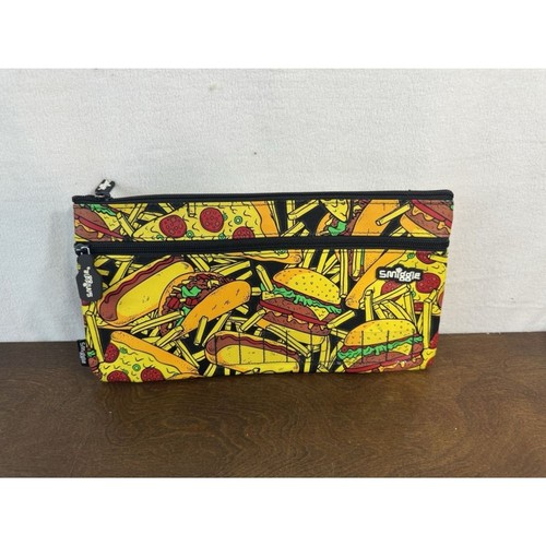 Smiggle food print - pencil, case