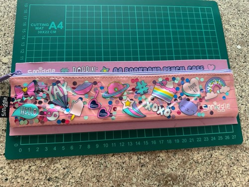 Smiggle pink pencil bag - smiggle,