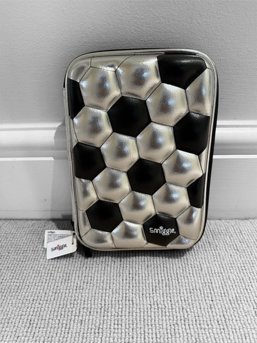 Smiggle football pencil case - football,