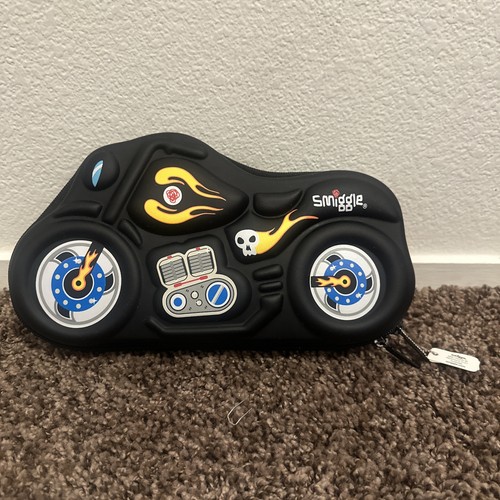 Smiggle motorcycle pencil box - smiggle,
