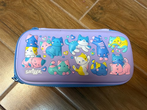 Smiggle light purple cat - purple,